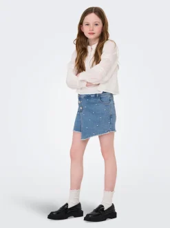 KOGJENNY Denim Falda vaquera Falda corta