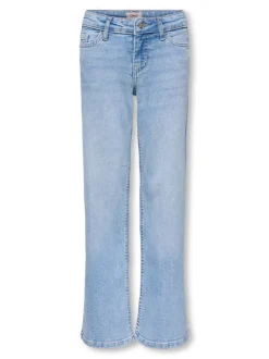 KOGJUDY-O Cintura baja Corte wide leg Vaqueros