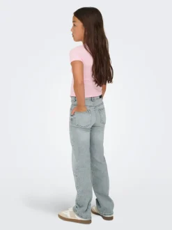 KOGJUICY Cintura alta Corte wide leg Vaqueros