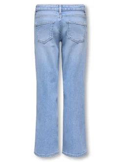 KOGJULLES Cintura baja Corte straight Vaqueros