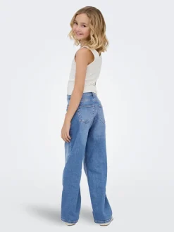 KOGJULLES Cintura baja Corte straight Vaqueros