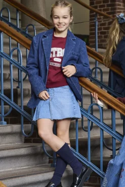 KOGKADIE Denim Falda vaquera Falda corta