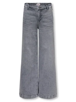 KOGNEW Cintura media Corte wide leg Vaqueros