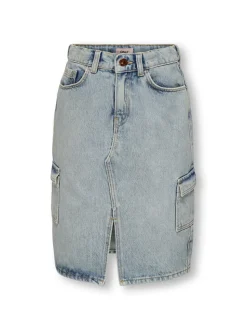 KOGPOSEY Denim Falda vaquera Falda midi