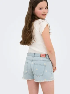 KOGROBYN Corte loose Shorts vaqueros