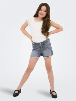 KOGROBYN Corte straight Shorts vaqueros