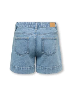 KOGVERA Cintura media Corte regular Shorts vaqueros