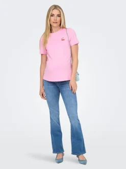 OLMBLUSH Cintura media Corte flared Vaqueros