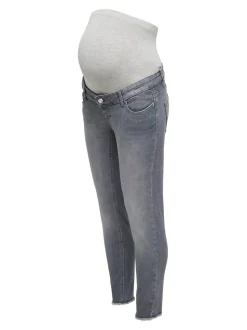 OLMBLUSH Cintura media Corte skinny Largo hasta los tobillos Vaqueros