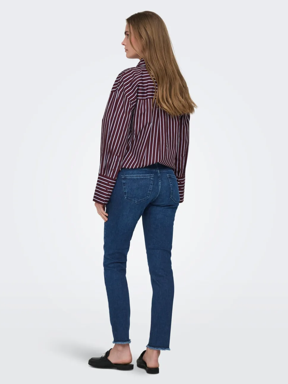 OLMBLUSH Corte skinny Largo hasta los tobillos Vaqueros