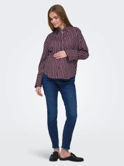 OLMBLUSH Corte skinny Largo hasta los tobillos Vaqueros