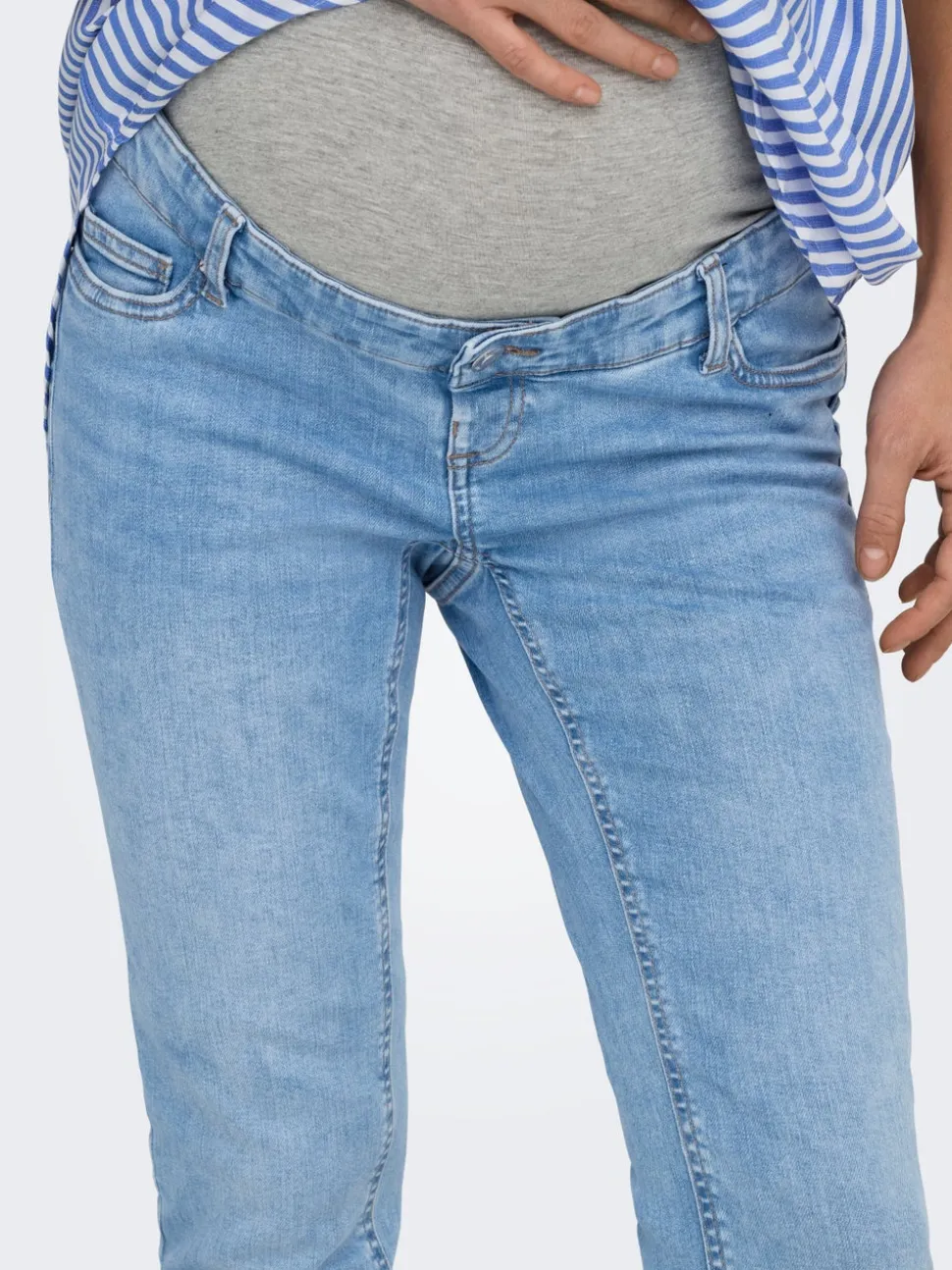 OLMBLUSH Corte skinny Largo hasta los tobillos Vaqueros