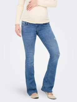 OLMBLUSH Corte flared Vaqueros