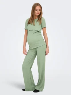 OLMCALIA Corte wide leg Pantalones