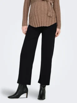 OLMFEVER Corte loose Pantalones de pernera ancha