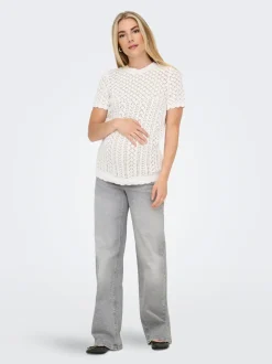 OLMJUICY Cintura alta Corte wide leg Vaqueros