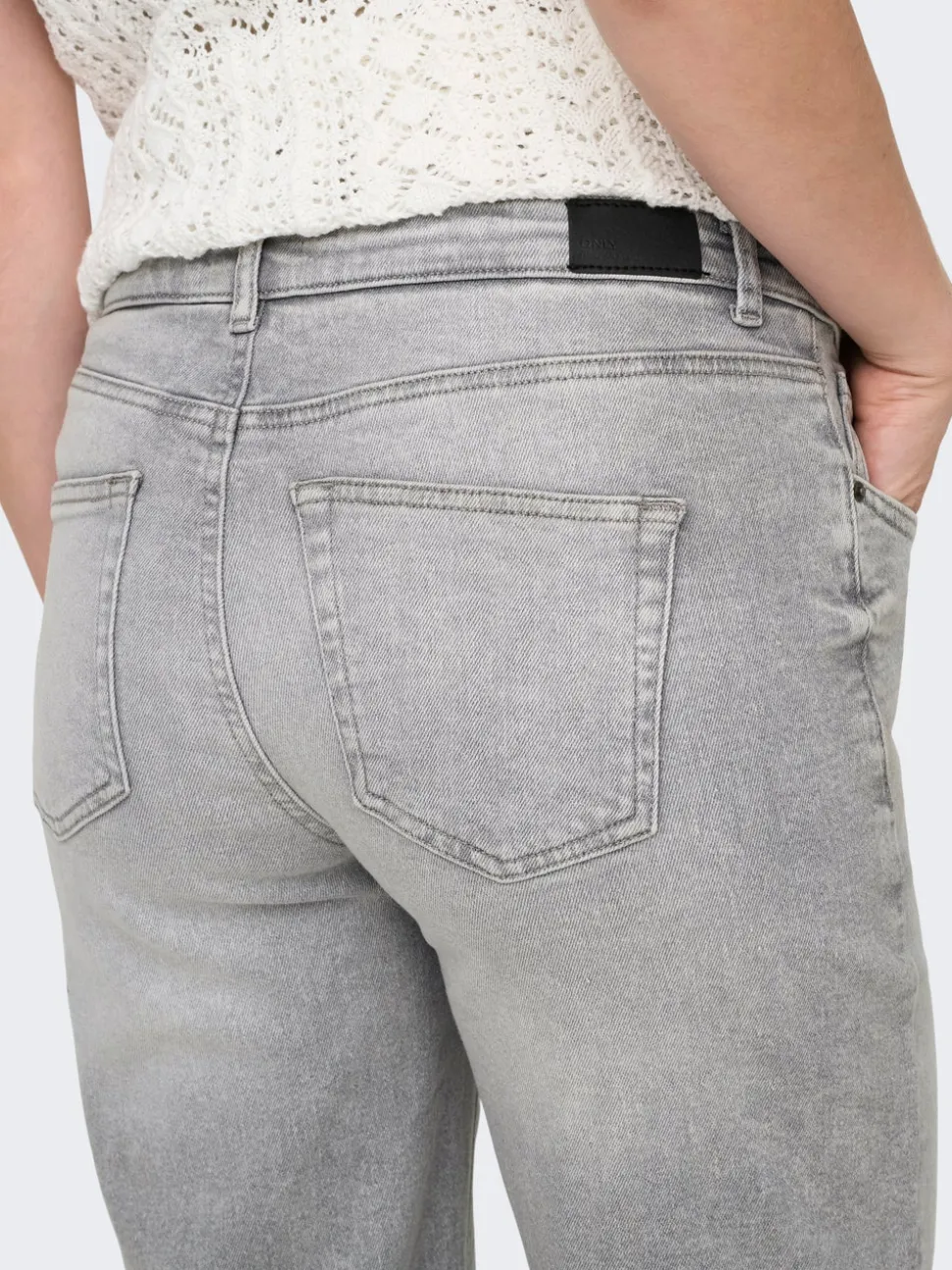 OLMJUICY Cintura alta Corte wide leg Vaqueros