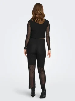 OLMLOURA Corte wide leg Pantalones de pernera ancha