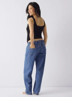 OLMLUMA Corte straight Vaqueros