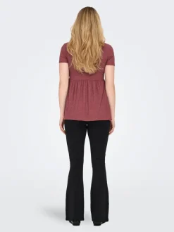 OLMMALAYA Top estilo péplum