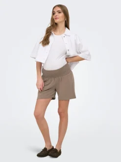 OLMSIESTA Cintura media Corte regular Lino Shorts