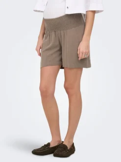 OLMSIESTA Cintura media Corte regular Lino Shorts