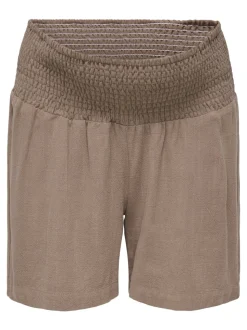 OLMSIESTA Cintura media Corte regular Lino Shorts