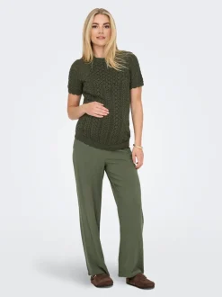 OLMSIESTA Corte straight Lino Pantalones