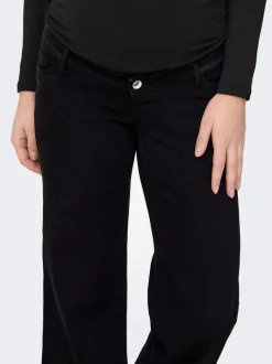 OLMSNOW Cintura alta Corte wide leg Vaqueros