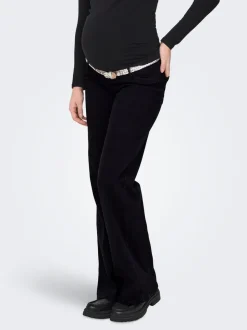 OLMSNOW Cintura alta Corte wide leg Vaqueros