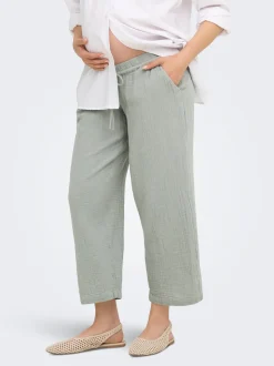 OLMTHYRA Corte straight Pantalones