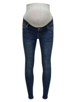OLMWAUW Cintura media Corte skinny Vaqueros
