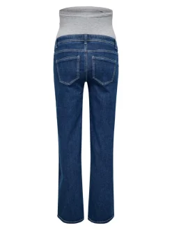 OLMWAUW Cintura media Corte wide leg Vaqueros