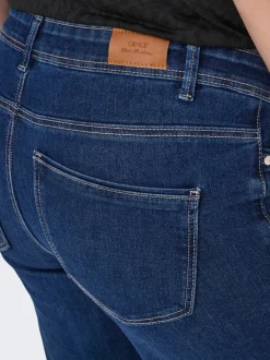 OLMWAUW Cintura media Corte wide leg Vaqueros