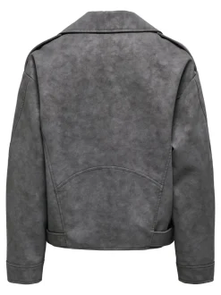 ONLAVA Chaqueta de cuero sintético