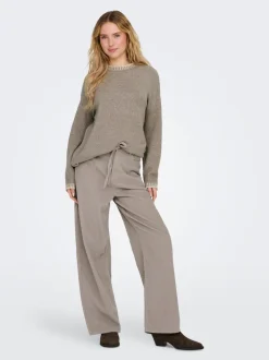 ONLBLEECKER Corte baggy Pantalones de pernera ancha
