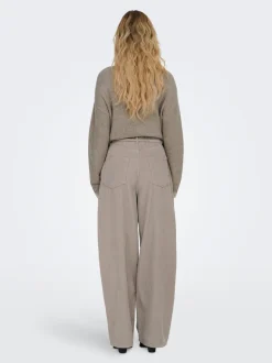 ONLBLEECKER Corte baggy Pantalones de pernera ancha