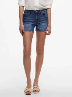 ONLBLUSH Cintura media Corte regular Shorts vaqueros
