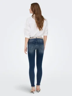 ONLBLUSH Cintura media Corte skinny Largo hasta los tobillos Vaqueros