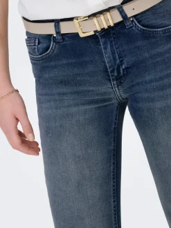 ONLBLUSH Cintura media Corte skinny Largo hasta los tobillos Vaqueros