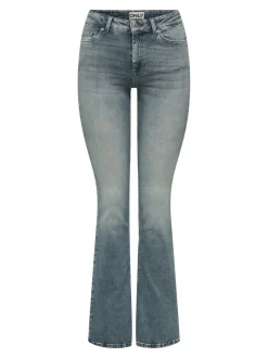 ONLBLUSH Cintura media Corte flared Vaqueros