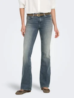 ONLBLUSH Cintura media Corte flared Vaqueros