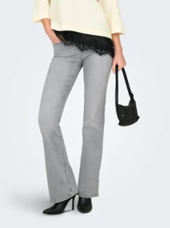 ONLBLUSH Cintura media Corte flared Vaqueros