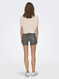 ONLBLUSH Cintura media Corte regular Shorts vaqueros