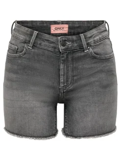 ONLBLUSH Cintura media Corte regular Shorts vaqueros