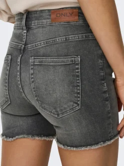 ONLBLUSH Cintura media Corte regular Shorts vaqueros