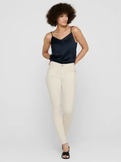 ONLBLUSH Cintura media Corte skinny Largo hasta los tobillos Vaqueros