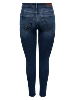 ONLBLUSH Cintura media Corte skinny Largo hasta los tobillos Vaqueros