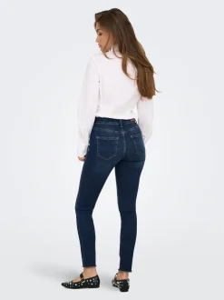 ONLBLUSH Cintura media Corte skinny Largo hasta los tobillos Vaqueros