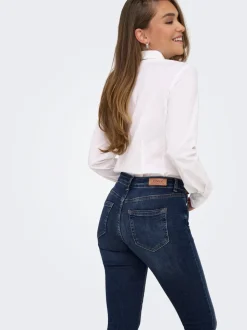 ONLBLUSH Cintura media Corte skinny Largo hasta los tobillos Vaqueros